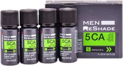 Attēls no Goldwell Men Reshade 5CA Zestaw 4 x 20 ml