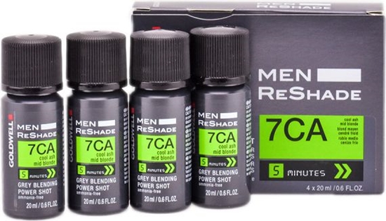 Picture of Goldwell Men Reshade 7CA Zestaw 4 x 20 ml