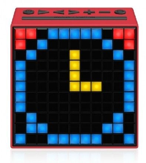 Picture of Gonik Divoom TimeBox Pixel Art czerwony (Timebox red glosnik bluetooth)