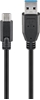 Изображение Goobay 71221 USB-C to USB A 3.0 cable, black, 2m
