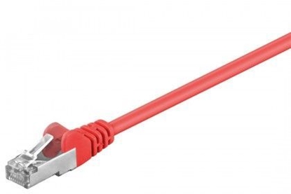 Picture of Goobay | CAT 5e patchcable, F/UTP, red
