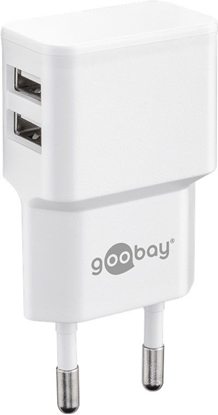 Изображение Goobay | 2.4 A | Dual USB charger | 44952