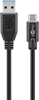 Picture of Goobay Sync & Charge Super Speed 73141 3 m, Black, USB 3.0 type A (male), USB -C