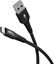 Picture of Goobay USB-C to USB-A Supersoft Textile Cable with Metal Plugs, 1 m, black