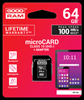 Picture of Goodram 64GB microSDXC class 10 UHS I + Adapter
