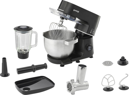 Picture of GORENJE | Kitchen Machine | MMC1000SCB | 1000 W | Number of speeds 12 | Bowl capacity 6 L