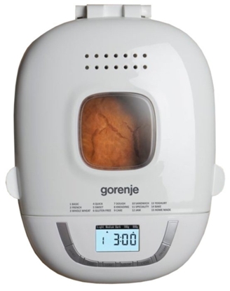 Picture of GORENJE Bread maker BM910WII Power 550 W, Number of programs 15, Display LCD, White