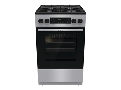 Attēls no Gorenje Cooker | GK5C42SF | Hob type Gas | Oven type  Electric | Grey | Width 50 cm | Depth 59.4 cm | 70 L