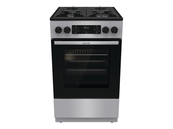 Picture of Gorenje Cooker | GK5C42SF | Hob type Gas | Oven type  Electric | Grey | Width 50 cm | Depth 59.4 cm | 70 L