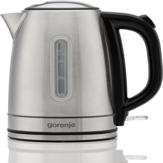 Picture of GORENJE Kettle | K17DS | Electric | 2200 W | 1.7 L | Stainless steel | 360° rotational base | Stainless steel