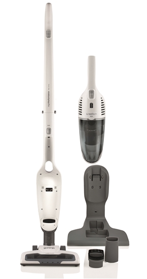 Picture of Gorenje | Vacuum cleaner | SVC180FW | Handstick 2in1 | Handstick | 18 V | Operating time (max) 50 min | White | Warranty 24 month(s) | Battery warranty 12 month(s)