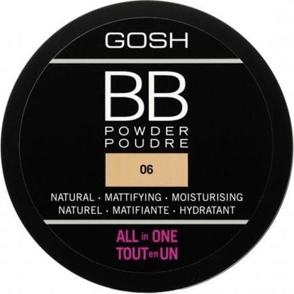 Attēls no Gosh BB Puder prasowany 06 Warm Beige 6.5g