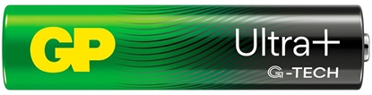 Изображение GP Ultra Plus Alkaline Battery, Size AAA, 24AU/LR03, 1.5V, 10-pack