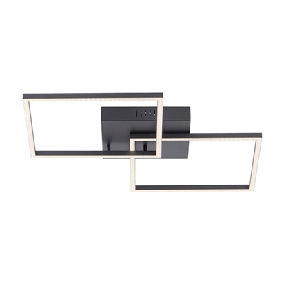 Attēls no Gr.l.-IVEN 30W LED 2700-5000K 1250lm melna ar pulti