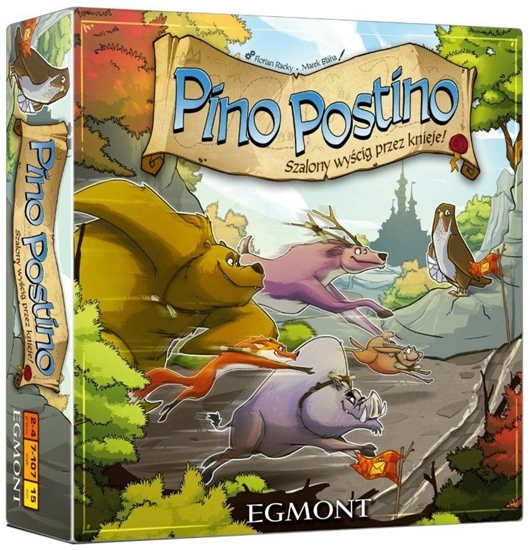 Picture of Gra PINO POSTINO Szalony wycig przez knieje! Egmont