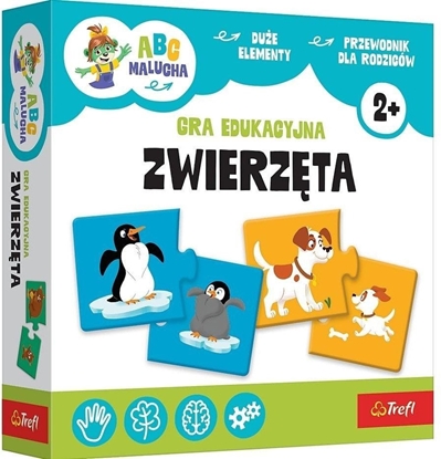 Attēls no GRA ZWIERZETA ABC MALUCHA TREFL PUD12