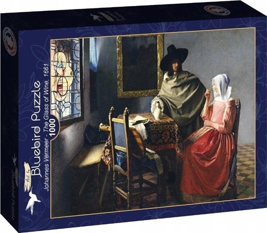 Picture of Graf-ika Puzzle 1000 Kieliszek wina, Vermeer