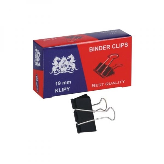 Изображение Grand Klips metalowy, 19mm, 12szt.