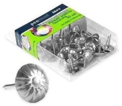 Изображение Grand Pinezki tapicerskie ozdobne srebrne 50szt