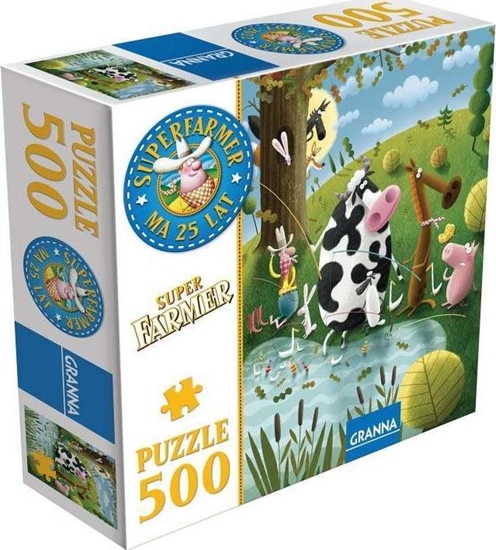 Изображение Granna Puzzle 500 Superfarmer GRANNA
