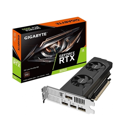 Изображение Videokarte Gigabyte GeForce RTX 3050 OC Low Profile 6GB