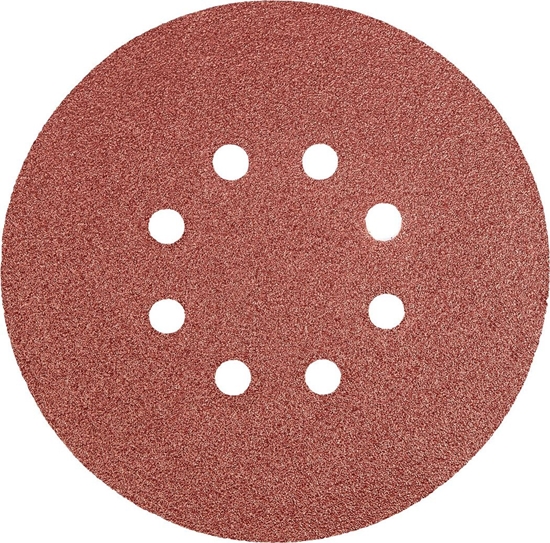 Изображение Graphite Krki cierne (Krki cierne 150 mm, K80, 5 szt., z 8 otworami)