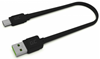 Picture of Green Cell GCmatte Ultra Charge fast Charging USB Male - USB Type-C Male Cable 25 cm