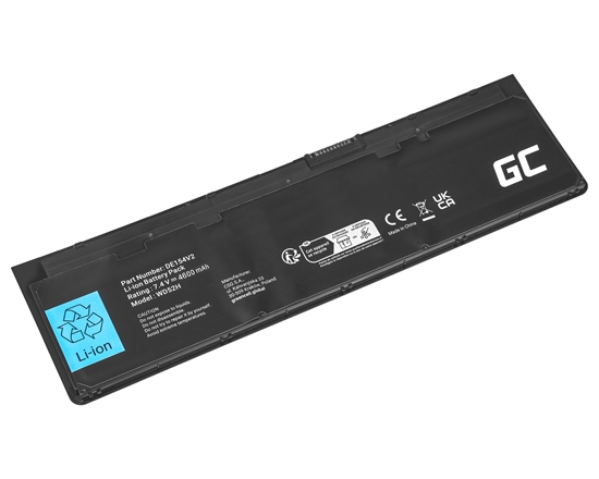 Изображение Green Cell Laptop Akku WD52H VFV59 fur Dell Latitude E7240 E7250