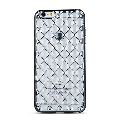 Picture of GreenGo Apple iPhone 7 Plus Grid case Silver