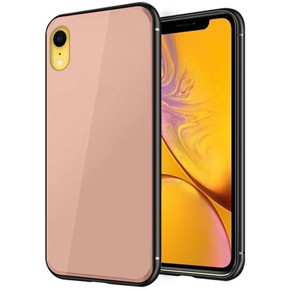 Picture of GreenGo Apple iPhone XR GLASS Case Pink