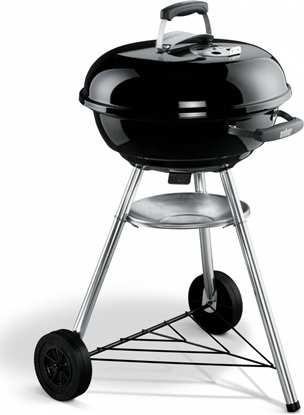 Attēls no Grill elektryczny Weber Weber Compact Kettle 47cm black 1221004 - 1221004