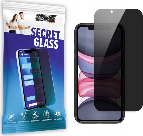Picture of GrizzGlass Szko prywatyzujce GrizzGlass SecretGlass Apple iPhone 11