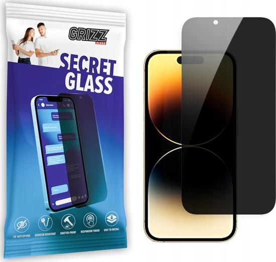 Изображение GrizzGlass Szko prywatyzujce GrizzGlass SecretGlass Apple iPhone 14 Pro