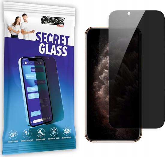 Изображение GrizzGlass Szko prywatyzujce GrizzGlass SecretGlass Apple iPhone X
