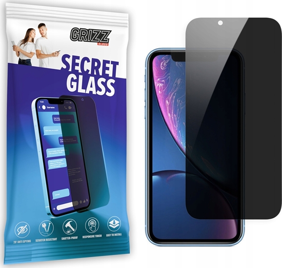 Изображение GrizzGlass Szko prywatyzujce GrizzGlass SecretGlass Apple iPhone XR