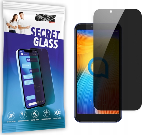 Изображение GrizzGlass Szko prywatyzujce GrizzGlass SecretGlass do Alcatel 1S 2019