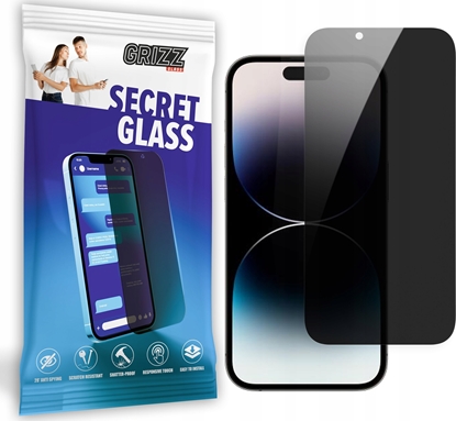 Изображение GrizzGlass Szko prywatyzujce GrizzGlass SecretGlass do Apple iPhone 15 Pro