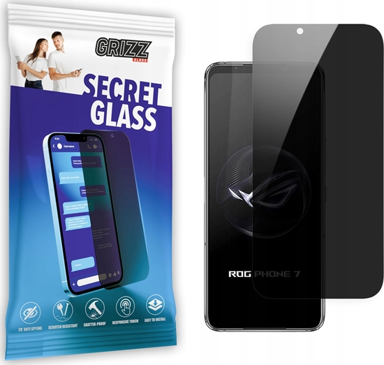 Изображение GrizzGlass Szko prywatyzujce GrizzGlass SecretGlass do Asus ROG Phone 7 Ultimate