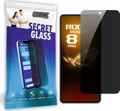 Изображение GrizzGlass Szko prywatyzujce GrizzGlass SecretGlass do Asus ROG Phone 8 Pro