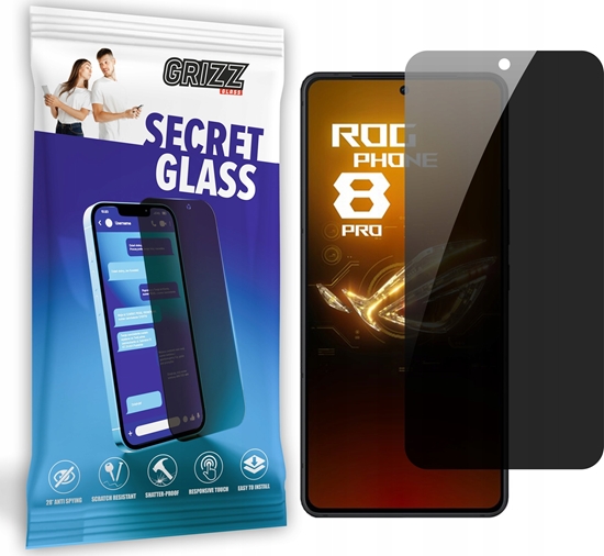 Изображение GrizzGlass Szko prywatyzujce GrizzGlass SecretGlass do Asus ROG Phone 8 Pro