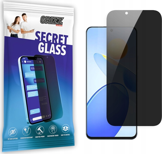 Изображение GrizzGlass Szko prywatyzujce GrizzGlass SecretGlass do Honor Play7T Pro