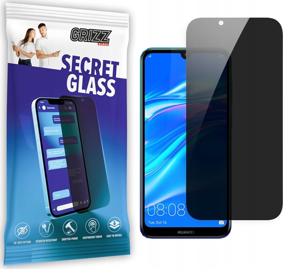 Изображение GrizzGlass Szko prywatyzujce GrizzGlass SecretGlass do Huawei Y7 2019