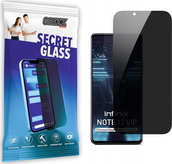 Изображение GrizzGlass Szko prywatyzujce GrizzGlass SecretGlass do Infinix Note 12 VIP