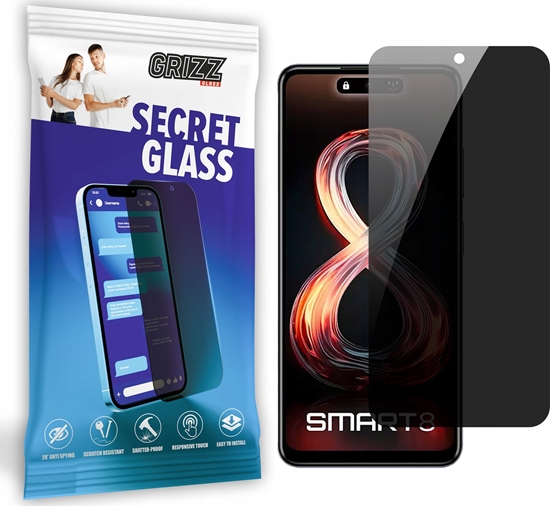 Изображение GrizzGlass Szko prywatyzujce GrizzGlass SecretGlass do Infinix Smart 8 Pro