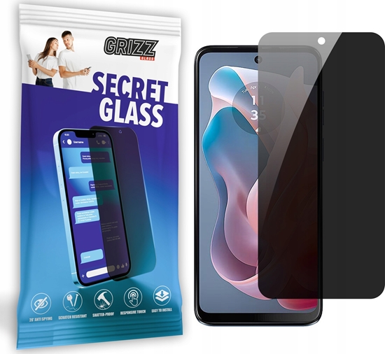 Изображение GrizzGlass Szko prywatyzujce GrizzGlass SecretGlass do Motorola Moto G Play 2024