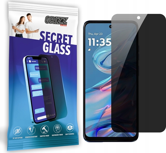 Изображение GrizzGlass Szko prywatyzujce GrizzGlass SecretGlass do Motorola Moto G45