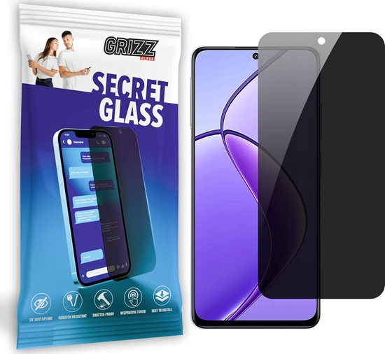 Изображение GrizzGlass Szko prywatyzujce GrizzGlass SecretGlass do Realme 12