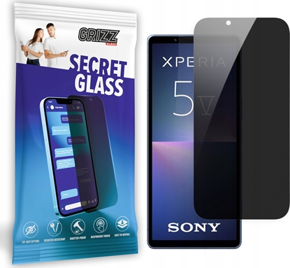 Изображение GrizzGlass Szko prywatyzujce GrizzGlass SecretGlass do Sony Xperia 5 V