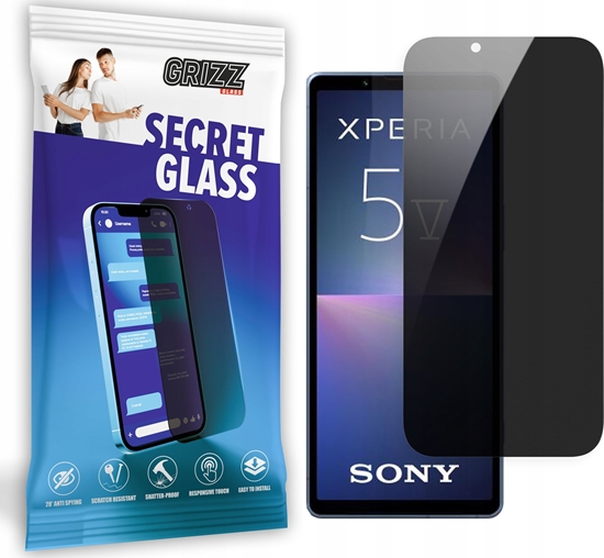 Изображение GrizzGlass Szko prywatyzujce GrizzGlass SecretGlass do Sony Xperia 5 V