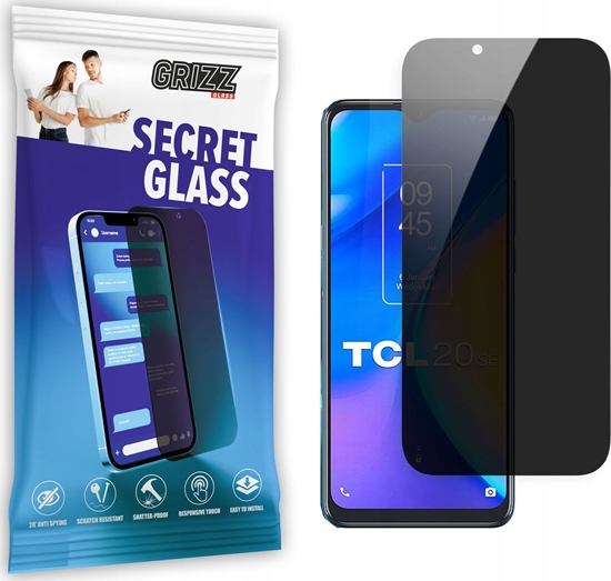 Изображение GrizzGlass Szko prywatyzujce GrizzGlass SecretGlass do TCL 20 SE